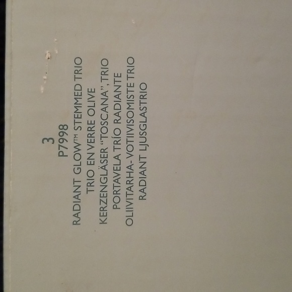 Partylite Radiant Glow Stemmed Trio - Picture 5 of 9